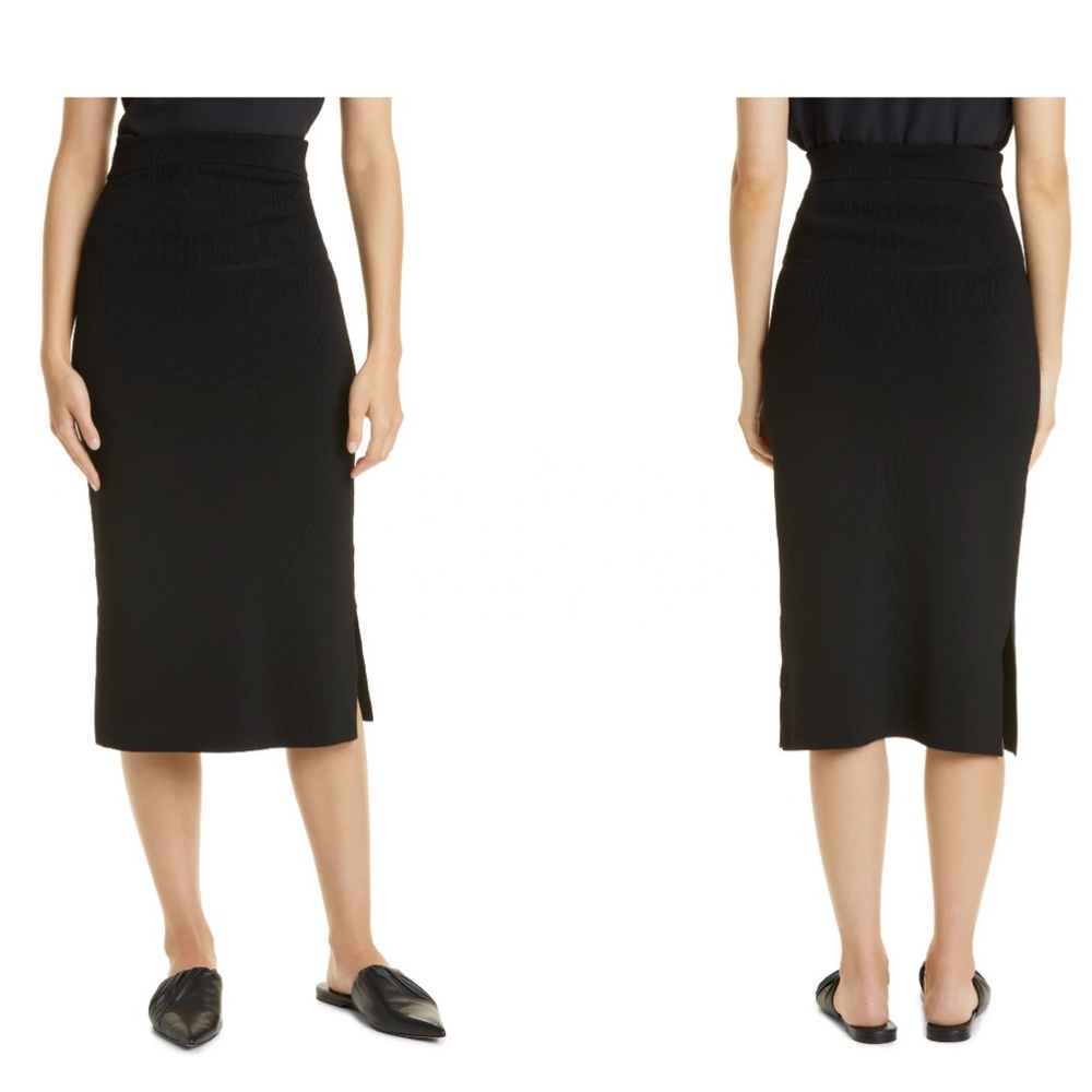 Harlem 2.0 Knit Skirt by M.M.LAFLEUR, NWOT, black, Medium - Picture 5 of 16